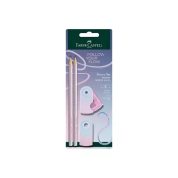 Psací sada Faber-Castell GRIP Flow Edition, Blushing Sky, 2 tužky (B) 117007