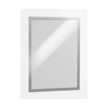 Samolepicí informační rám DURABLE DURAFRAME A3, stříbrný, balení 2 ks 487323