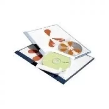 Samolepicí kapsa na CD Durable CD/DVD FIX, transparentní, 10 ks