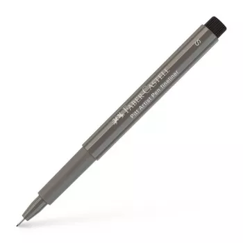 Fix Faber-Castell PITT Artist Pen, Warm Grey IV, pigmentovaný inkoust, štětcový hrot, vysoká světlostálost, 1 pero 167073