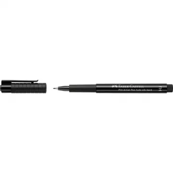Fix Faber-Castell PITT Artist Pen Fude, černý pigmentovaný inkoust, 1 pero 167895