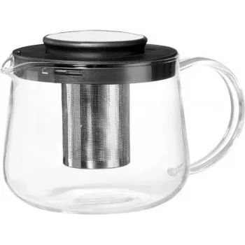 Čajová konvice Ritzenhoff & Breker Yucca 1,5 l černo-transparentní 156713