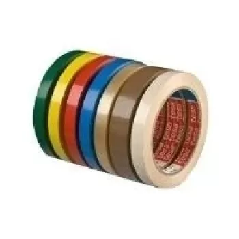 PVC balicí páska tesa 4204, 19 mm x 66 m, transparentní, přírodní kaučukové lepidlo, 8 rolí 04204-00010-00