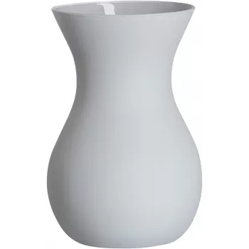 Kónická váza na květiny Ritzenhoff & Breker ANNALENA šedá matná sklo, 180 mm 816723