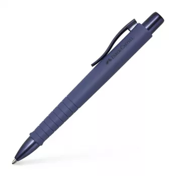 Kuličkové pero FABER-CASTELL POLY BALL URBAN, Future Dusk, modrá náplň, 0,6 mm XB, protiskluzová zóna, 1 ks 241111