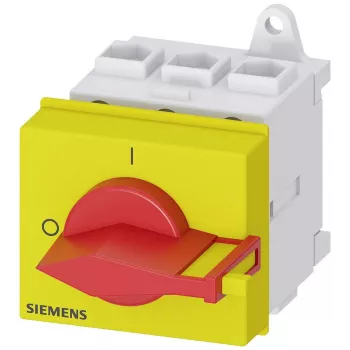 Odpojovač zátěže Siemens SENTRON 3LD2 3LD21300TK13 3pólový 25A 690V červený/žlutý