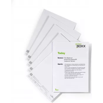 Vkládací etikety DURABLE A4 210 x 297 mm, 10 listů, bílé, karton 170 g/m², laser/inkoust 485602