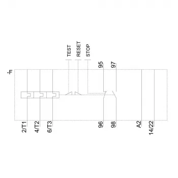 Tepelné nadproudové relé SIEMENS SIRIUS 3RU21 1,8-2,5A S00 šroubové svorky 3RU21161CB0