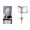 Stolní svorka DURABLE SHERPA® 10 - systém A4 display panelů, 10 panelů, 5 barev, otočení 360° 581800
