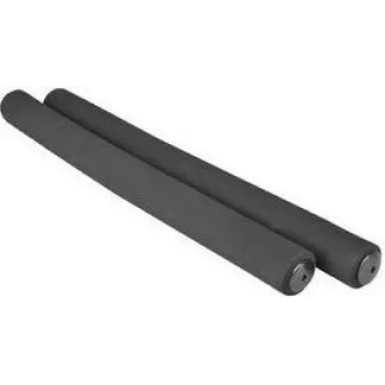 Měkké rukojeti na kolo FISCHER, černé, 1 pár, 125 mm, tlumící nárazy 85756