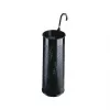 Kulatý kovový stojan na deštníky Durable, 28,5 l, černý (335001)