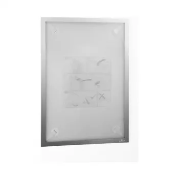Samolepicí informační rám DURABLE DURAFRAME® WALLPAPER A3 stříbrný 484423