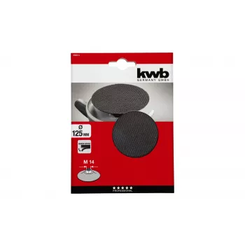Brúsný talíř na suchý zip kwb QUICK-STICK 125 mm, M14 488014