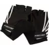 FISCHER cyklistické rukavice Sport, velikost S/M, polstrovaná dlaň, prodyšný hřbet ruky, suchý zip, unisex, poloprsté 86313