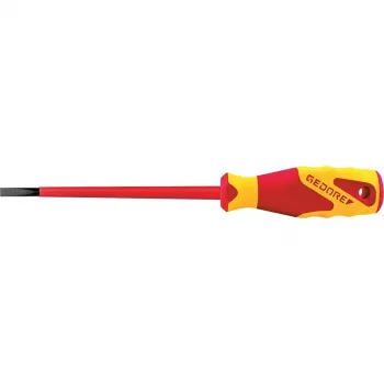 Gedore VDE 2170 3 Slotted Screwdriver, Blade Width: 3 mm, Blade Length: 100 mm (1612239)