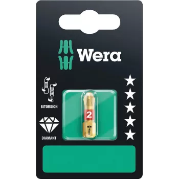 Bit Phillips Wera 851/1 BDC SB PH 2 x 25 mm diamantem potažený BiTorsion 05073335001