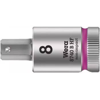 Nástrčný klíč s vnitřním šestihranem Wera Zyklop 8740 B HF 3/8 inch, 8 mm, s přidržovací funkcí, 05003039001