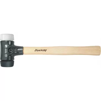 Bezpečnostní soft-face kladivo Wiha 26582, černo-bílé čelisti, 3000 g, hickory rukojeť