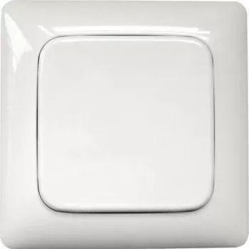 Eltako FT55R Wireless Radio Remote Control, Surface-Mounted, 30 m Range, White 30000226