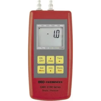 Diferenční tlakoměr Greisinger GMH3161-002 pro vzduch a plyny, -0,005 až +0,005 bar 604215