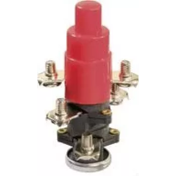 Tepelný ochranný spínač AS Schwabe 10960ET, 230 V, 16 A, IP54, ruční reset, CEE zástrčka/zásuvka