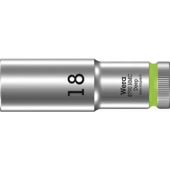 Hlavice Wera 05004558001 Zyklop 8790 HMC 1/2 inch pohon 18 mm šestihranná s drážkou pro kuličkové zajištění
