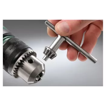 Klíč k vrtačkovému sklíčidlu KWB pro ozubená sklíčidla, S2, 10 mm pastorek, kalená ocel, černá rukojeť 285820