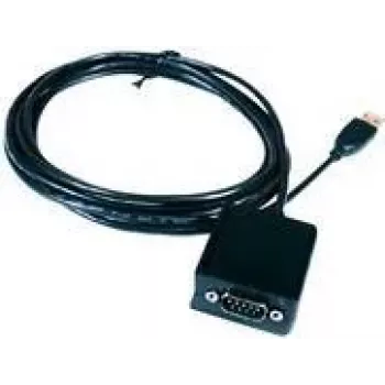 Převodník USB na RS-232 sériový EXSYS EX-1302IS, čipset FTDI, 0,8 m kabel, černý