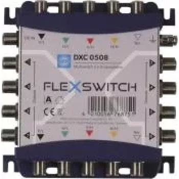 Multiswitch WISI DXC0508 FLEXSWITCH 5v8 kaskádovatelný SAT/TERR 76875