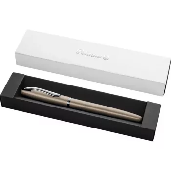 Roller Pelikan Jazz Noble Elegance, taupe lak, nasazovací víčko, střední černá náplň 400197469