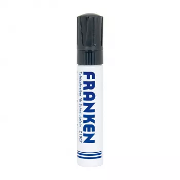 Fix na bílou tabuli FRANKEN JumboMarker, hrot 4-12 mm, černý, doplňovatelný, suchý stěr, nízký zápach, 1 ks (Z1910 10)