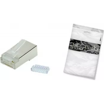 Spojka SHIVERPEAKS BS72061-R10 RJ45 zásuvka na zásuvku stíněná Cat.6a inline, kovové pouzdro, 10Gbps