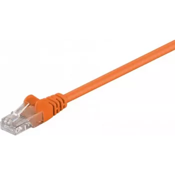 Patch kabel Wentronic Goobay CAT 5e U/UTP oranžový 0,25 m CCA 95201