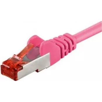 Patch kabel Wentronic CAT6 S/FTP, magenta, 1 m 93434