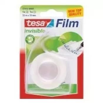 Sada tesa fólie + ruční odvíječ, matná neviditelná lepicí páska 19 mm x 33 m, PP fólie, popisovatelná (57414-00005-03)