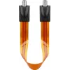 SAT průchodka oknem Wentronic Goobay, ultraplochá 0,3 mm, hnědo-černá, 0,3 m, F samice na F samici 67244