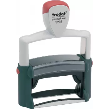 Samobarvicí textové razítko Trodat Professional 5205, 6 řádků, 66 x 22 mm, černý polštářek součástí