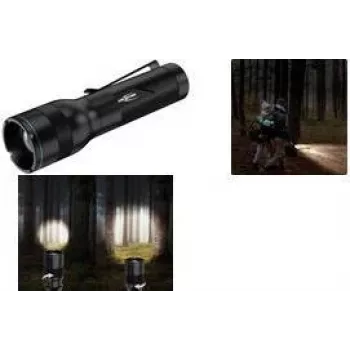 LED svítilna ANSMANN Adventure TA500BF, černá s klipem na opasek, 470 lumenů, zaostřitelná, IPX4 1600-0762