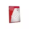 Univerzální etikety Kores, 99,1 x 93,9 mm, bílé, 100 listů, 6 etiket na list, 600 etiket celkem, zaoblený okraj L9993