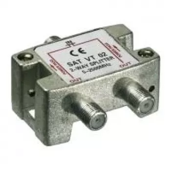 SAT rozbočovač Wentronic Goobay 2násobný 5-2500 MHz F-typ (67001)
