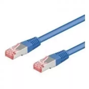 Patch kabel Wentronic Goobay CAT 6, S/FTP (PiMF), modrý, 30 m, LSZH bez halogenů, měď 68275