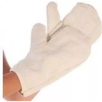 Kuchyňská rukavice HYGOSTAR BACKFAUSTER, přírodní bavlněný froté, 330 mm, 1 ks 33160