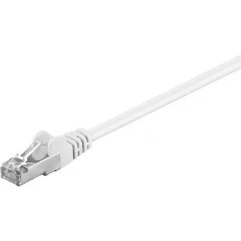 Patch kabel Wentronic Goobay CAT 5e, F/UTP, bílý, 30 m - CCA hliník s měděným pláštěm (93497)