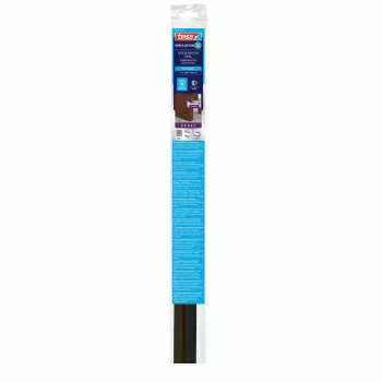 Těsnicí pás na dveře tesa Moll COMFORT, hnědý, 40 mm x 1 m, samolepicí hliník
