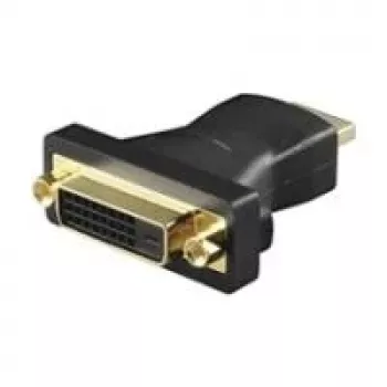 Adaptér HDMI na DVI-D Wentronic Goobay, HDMI samec na DVI-D samice, pozlacený, černý, 2560x1600 68930