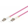 Optický patch kabel LC na LC Wentronic 95938 multimode, růžový