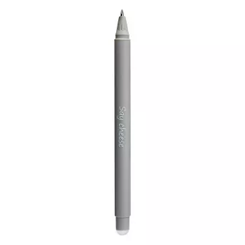 Gelové pero Faber-Castell Eberhard Faber Animal Erase it! Myš 0,7 mm modré, plnitelné, gumovatelné (1 ks) 582108