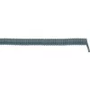 Spirálový kabel LAPP UNITRONIC SPIRAL LiF2Y11Y, 4 x 0,25 mm², 200 mm stažený / 800 mm vysunutý, šedý 73220351