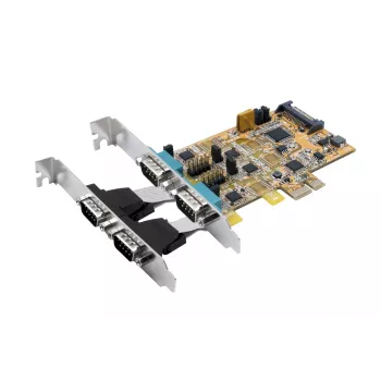 Karta PCIe EXSYS EX-45034 4portová sériová RS-232/422/485 (FTDI)