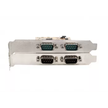 Karta PCIe EXSYS EX-45034 4portová sériová RS-232/422/485 (FTDI)